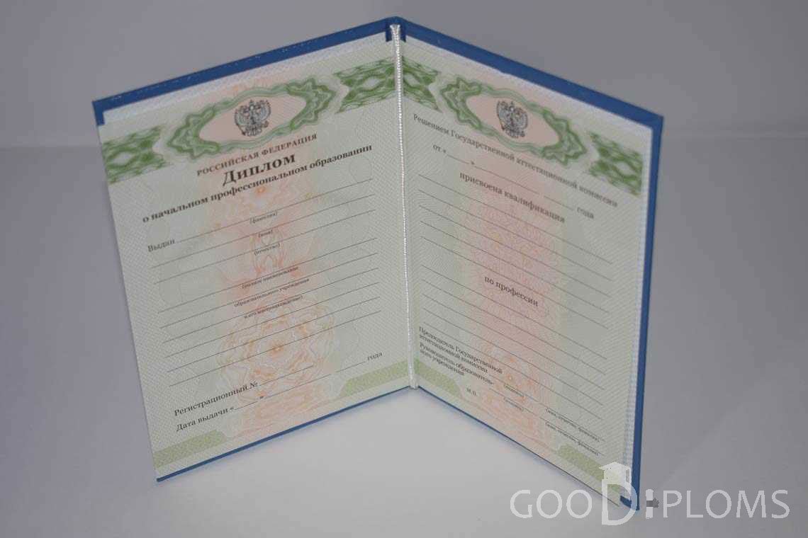 Диплом Училища период выдачи 2011-2020  -  Арзамас